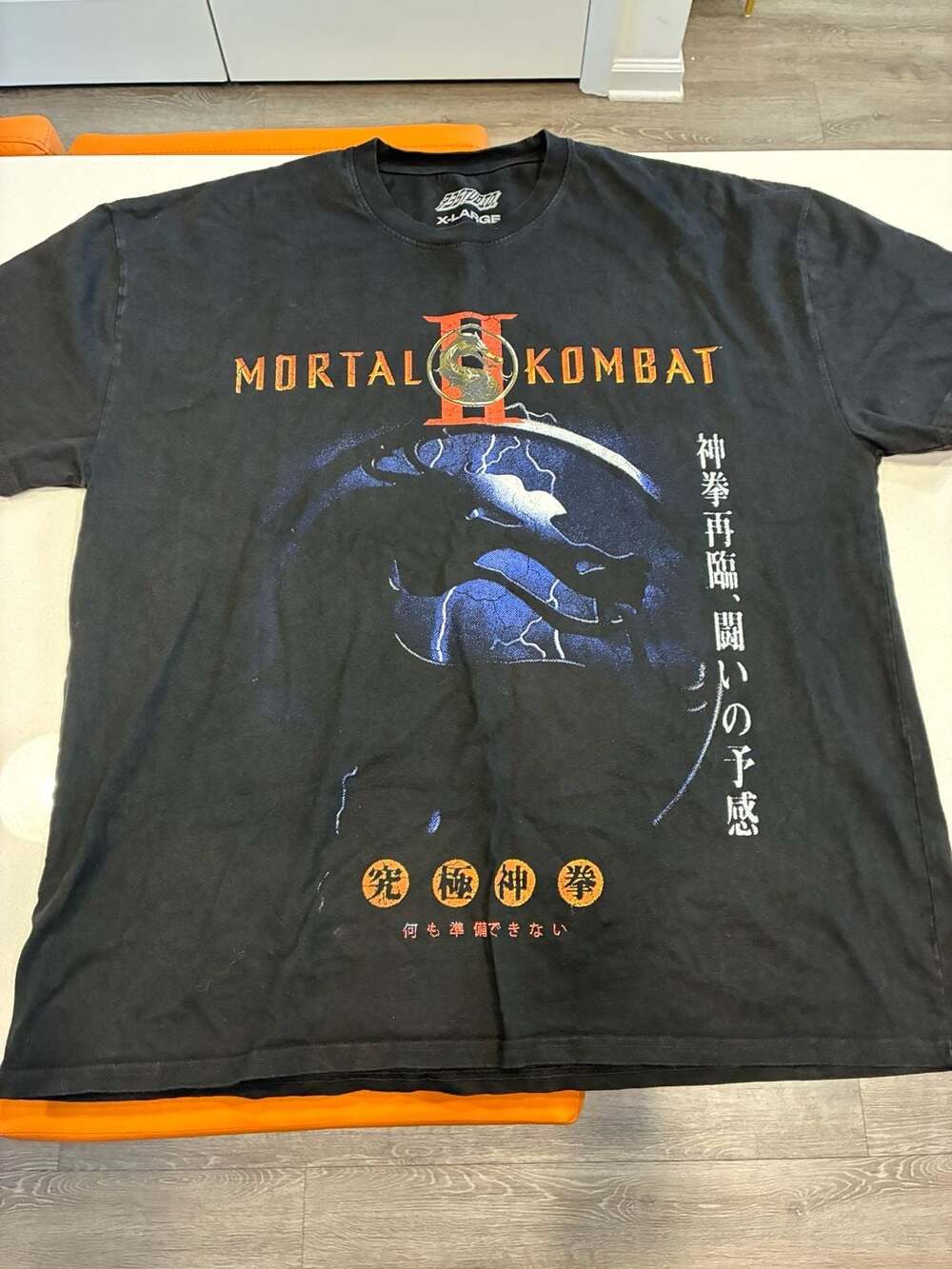 73Studio Mortal Kombat 2 T-Shirt Size X-Large Black